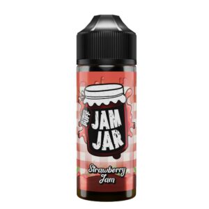 STRAWBERRY JAM 100ML E LIQUID JAM JAR