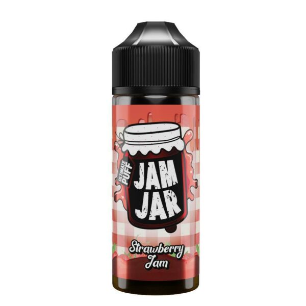STRAWBERRY JAM 100ML E LIQUID JAM JAR