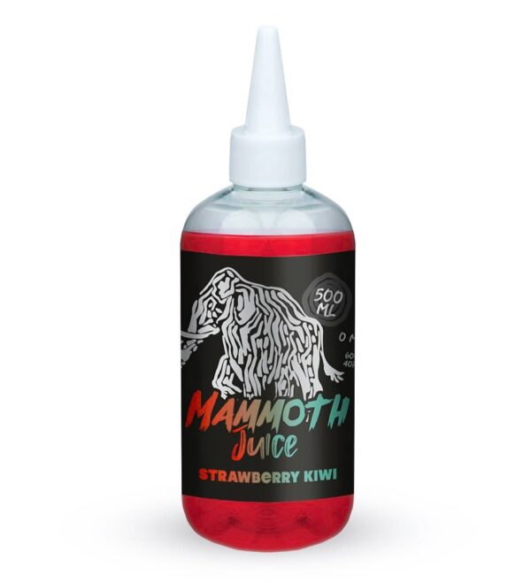 STRAWBERRY KIWI 500ML E LIQUID MAMMOTH JUICE