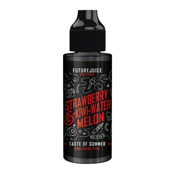 STRAWBERRY & KIWI WATERMELON 100ML E LIQUID FUTURE JUICE
