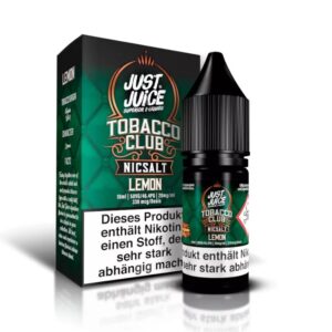 TOBACCO CLUB (LEMON) 10ML NIC SALT JUST JUICE