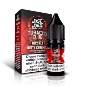 TOBACCO CLUB (NUTTY CARAMEL) 10ML NIC SALT JUST JUICE