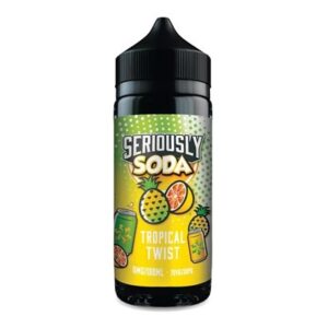 TROPICAL TWIST 100ML E LIQUID SERIOUSLY SODA BY DOOZY