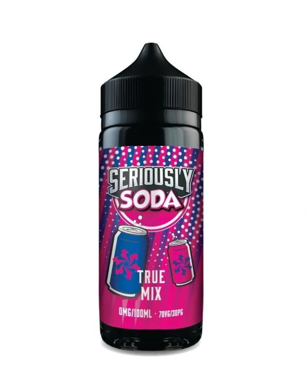 TRUE MIX 100ML E LIQUID SERIOUSLY SODA