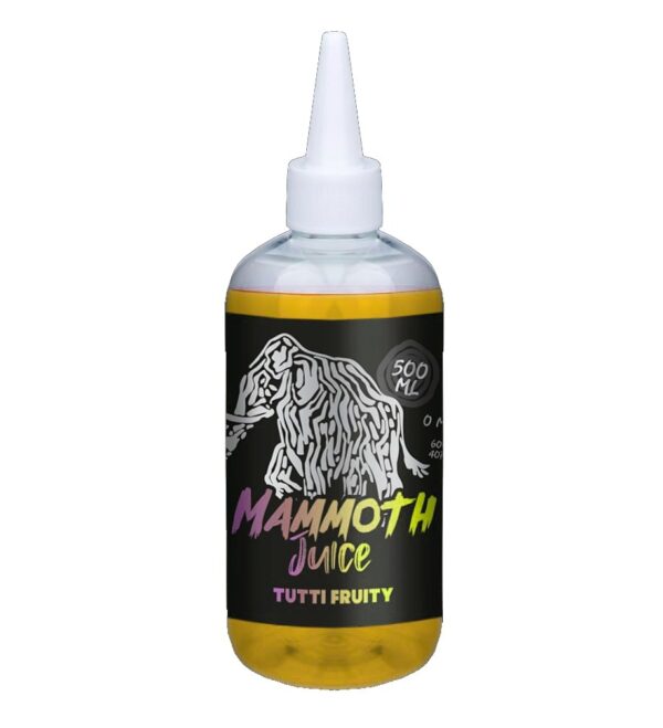 TUTTI FRUITY 500ML E LIQUID MAMMOTH JUICE