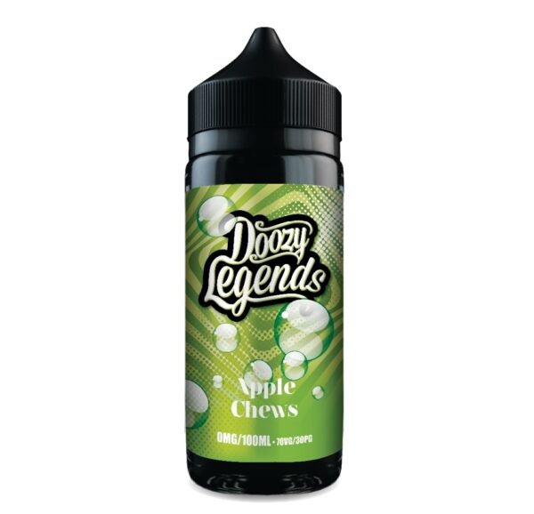 APPLE CHEWS 100ML E LIQUID DOOZY LEGENDS