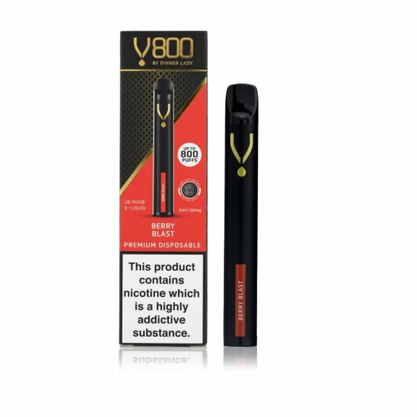 DINNER LADY V800 DISPOSABLE VAPE KIT 20MG - Image 6