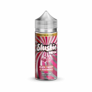 BLACK CHERRY & RASPBERRY 100ML E LIQUID SLUSHIE MEGA