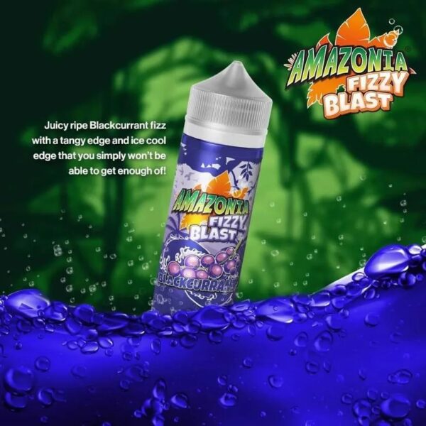 BLACKCURRANT (FIZZY BLAST) 100ML E LIQUID AMAZONIA