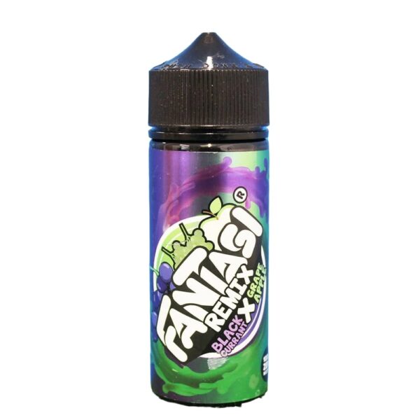 BLACKCURRANT GRAPE APPLE 100ML E LIQUID FANTASI REMIX