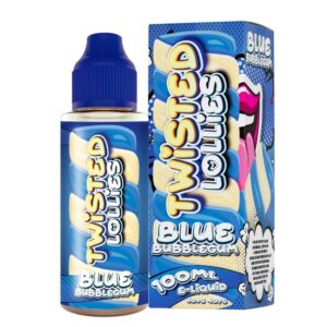 BLUE BUBBLEGUM 100ML E LIQUID TWISTED LOLLIES