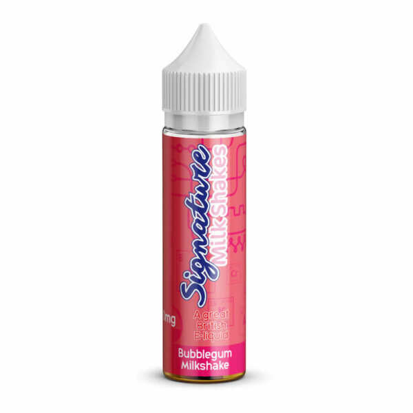 BUBBLEGUM 50ML E LIQUID SIGNATURE MILKSHAKES