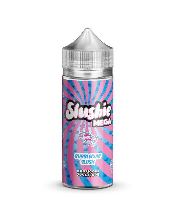 BUBBLEGUM SLUSH 100ML E LIQUID SLUSHIE MEGA