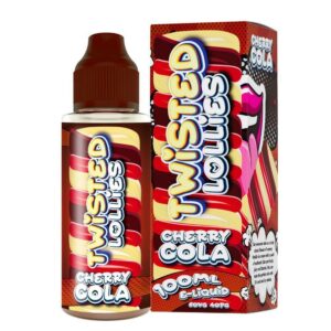 CHERRY COLA 100ML E LIQUID TWISTED LOLLIES