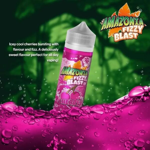 CHERRY (FIZZY BLAST) 100ML E LIQUID AMAZONIA