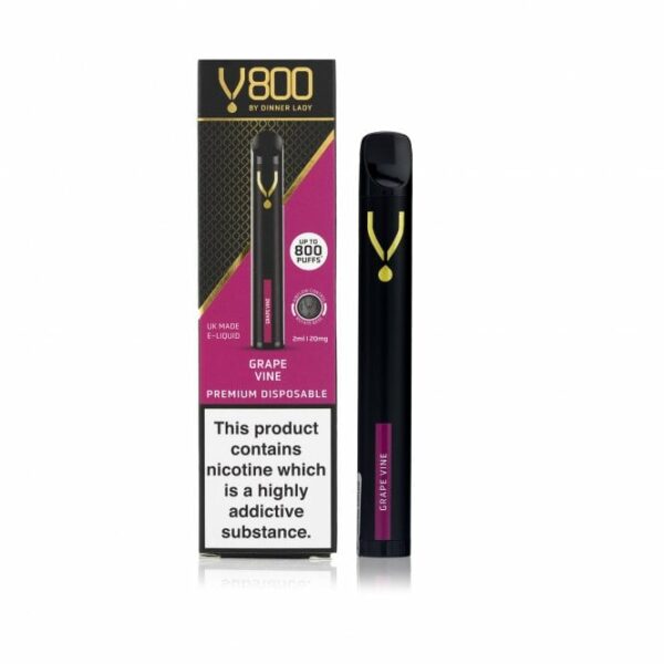 DINNER LADY V800 DISPOSABLE VAPE KIT 20MG - Image 7