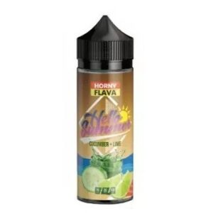 HELLO SUMMER CUCUMBER & LIME E LIQUID 100ML HORNY FLAVA EXP