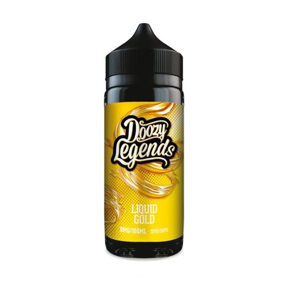 LIQUID GOLD 100ML E LIQUID DOOZY LEGENDS