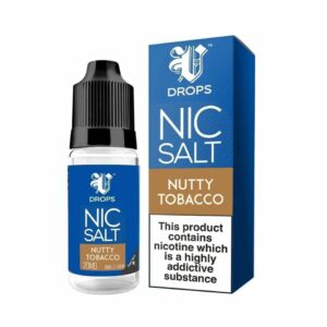 NUTTY TOBACCO RAINBOW RANGE NIC SALT 6 X 10ML V DROPS