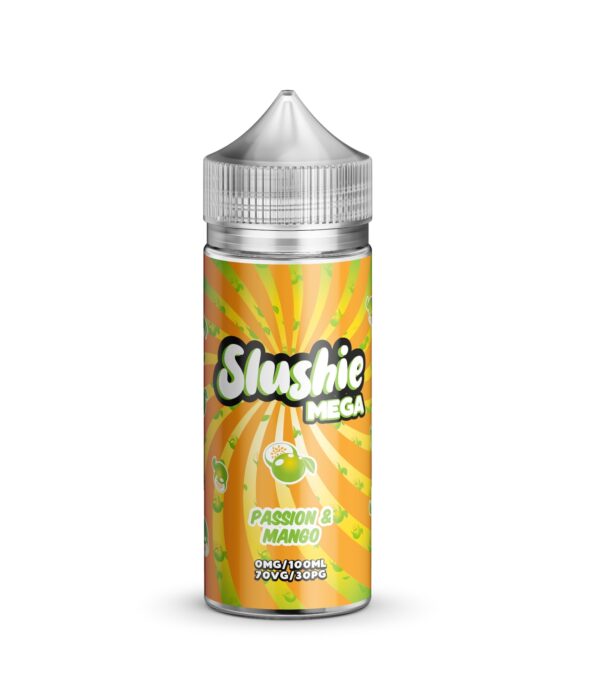 PASSION & MANGO 100ML E LIQUID SLUSHIE MEGA