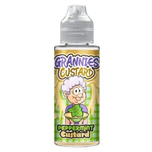 PEPPERMINT CUSTARD 100ML E LIQUID GRANNIES CUSTARD