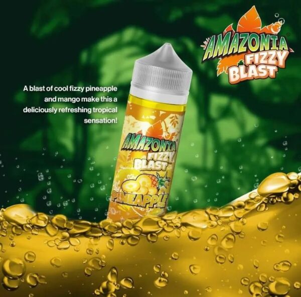 PINEAPPLE (FIZZY BLAST) 100ML E LIQUID AMAZONIA