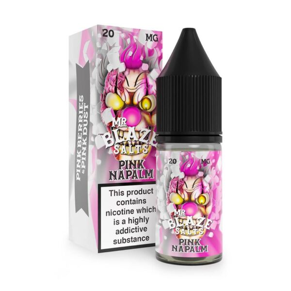PINK NAPALM 10ML NIC SALT MR BLAZE