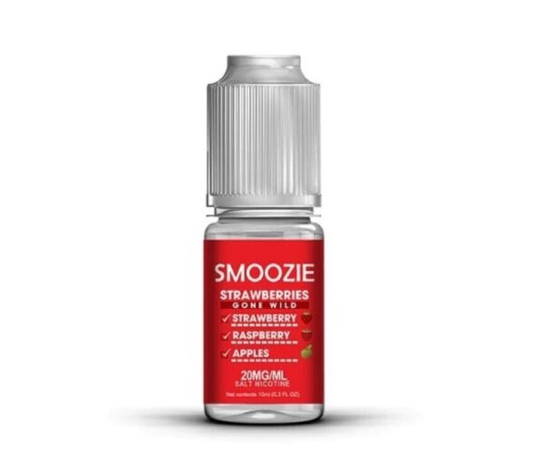 STRAWBERRIES GONE WILD 10ML NIC SALT SMOOZIE PACK OF 10