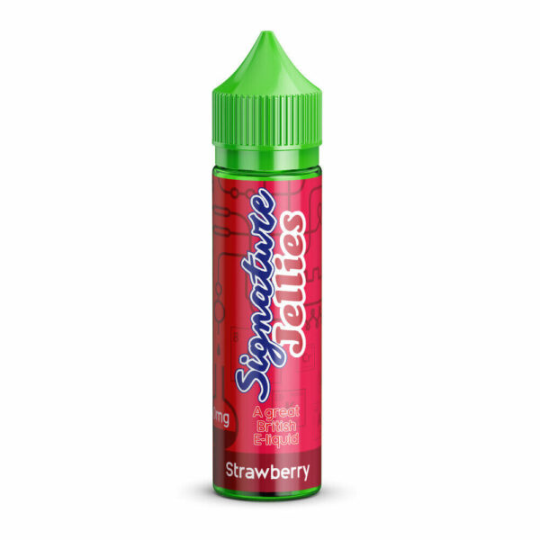 STRAWBERRY 50ML E LIQUID SIGNATURE JELLIES