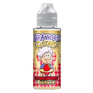STRAWBERRY CUSTARD 100ML E LIQUID GRANNIES CUSTARD