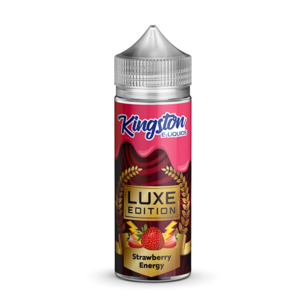 STRAWBERRY ENERGY LUXE EDITION 100ML E LIQUID KINGSTON