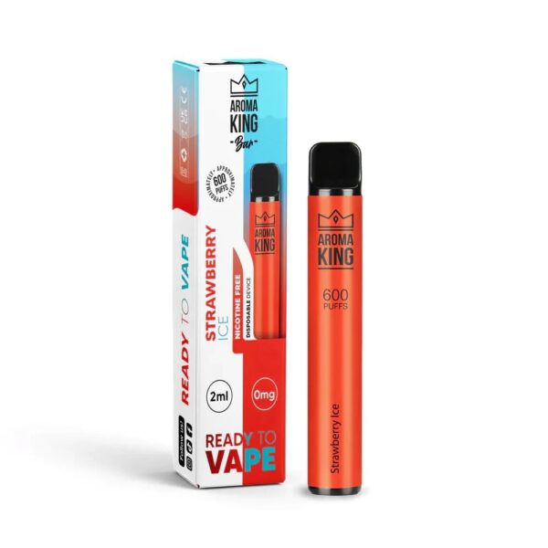 AROMA KING 600 DISPOSABLE VAPE KIT 0MG - Image 5