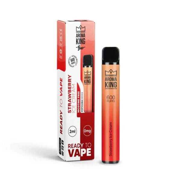 AROMA KING 600 DISPOSABLE VAPE KIT 0MG - Image 4