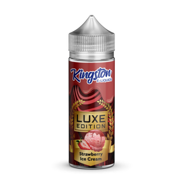 STRAWBERRY ICE CREAM LUXE EDITION 100ML E LIQUID KINGSTON