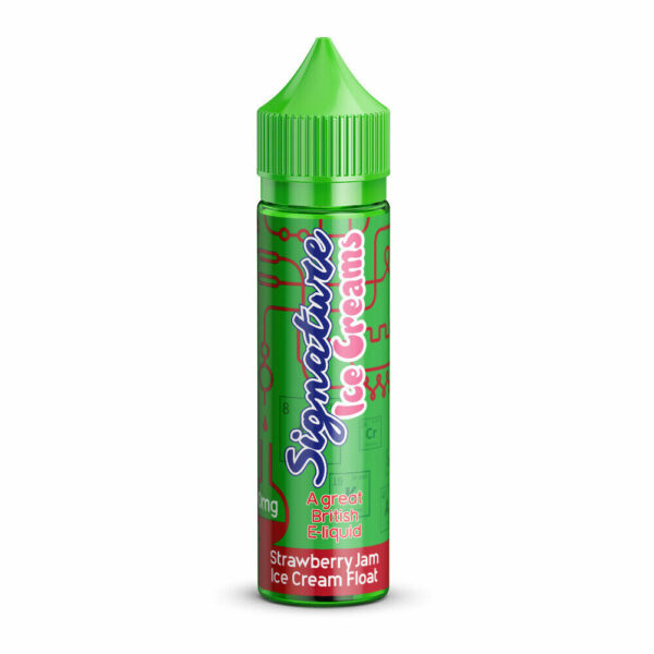 STRAWBERRY JAM 50ML E LIQUID SIGNATURE ICE CREAMS