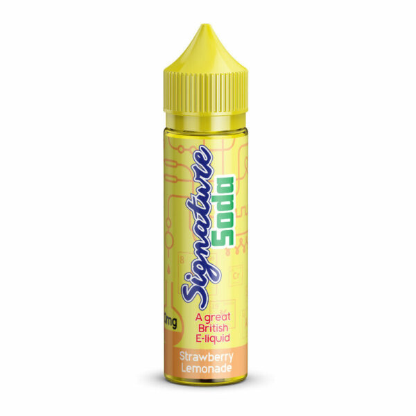 STRAWBERRY LEMONADE 50ML E LIQUID SIGNATURE SODA