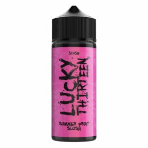 SUMMER FRUIT (SLUSH) 100ML E LIQUID LUCKY THIRTEEN