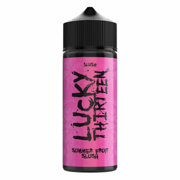 SUMMER FRUIT (SLUSH) 100ML E LIQUID LUCKY THIRTEEN