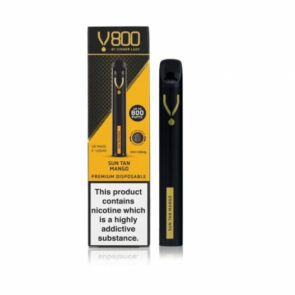 DINNER LADY V800 DISPOSABLE VAPE KIT 20MG - Image 4