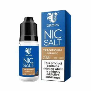 TRADITIONAL TOBACCO RAINBOW RANGE NIC SALT 6 X 10ML V DROPS
