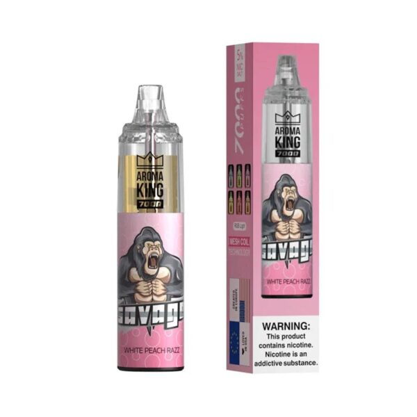 AROMA KING 7000 DISPOSABLE VAPE KIT 20MG - Image 7