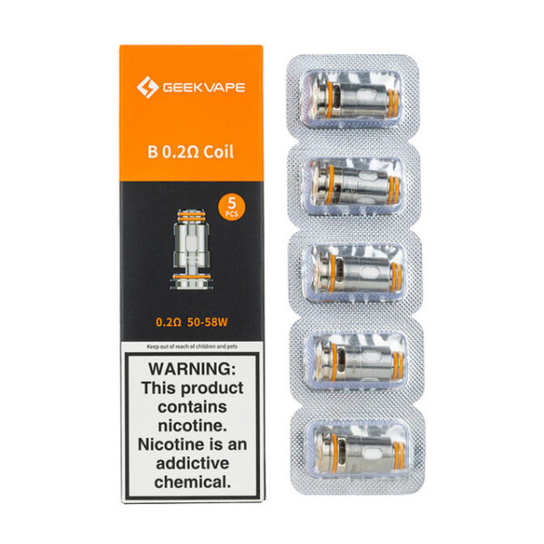 GEEKVAPE B SERIES REPLACEMENT COILS (5 PACK) - Image 6