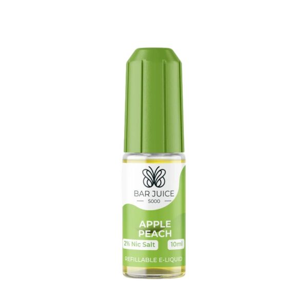 APPLE PEACH 10ML NIC SALT BAR JUICE 5000