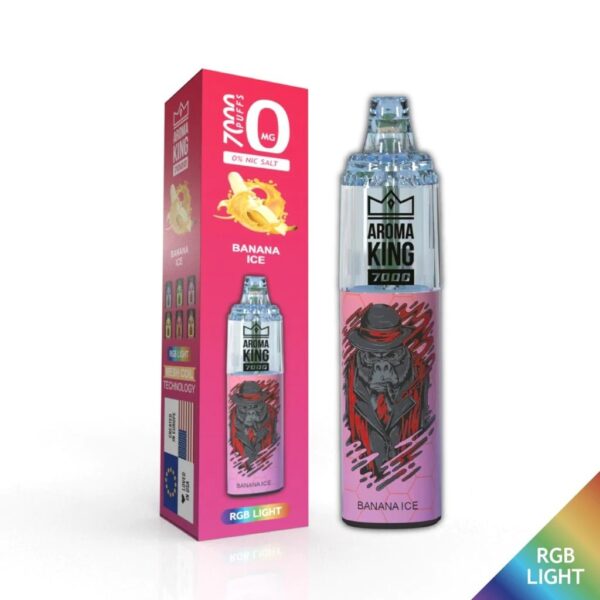 AROMA KING 7000 DISPOSABLE VAPE KIT 0MG - Image 40