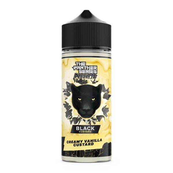 BLACK CUSTARD DESSERTS 100ML E LIQUID DR VAPES