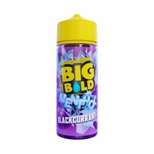 BLACKCURRANT (MENTHOL) 100ML E LIQUID BIG BOLD