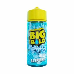 BLUE RASPBERRY (MENTHOL) 100ML E LIQUID BIG BOLD