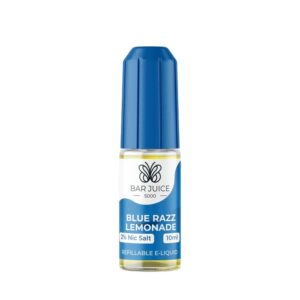 BLUE RAZZ LEMONADE 10ML NIC SALT BAR JUICE 5000