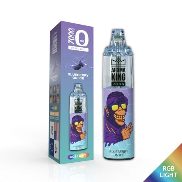 AROMA KING 7000 DISPOSABLE VAPE KIT 0MG - Image 34