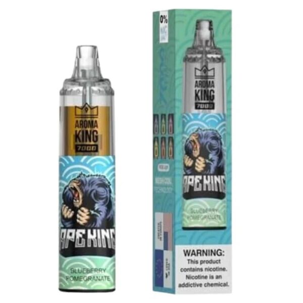 AROMA KING 7000 DISPOSABLE VAPE KIT 0MG - Image 33
